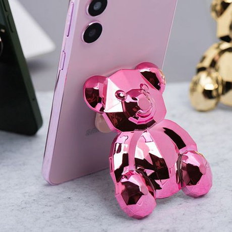 UCHWYT PODSTAWKA Stojak NA TELEFON TABLET HOLDER na palce Miś