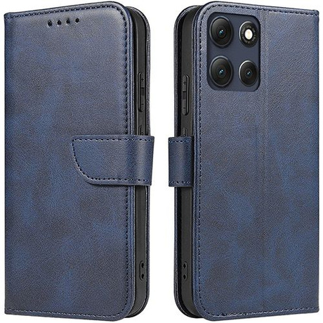 Etui do Motorola Moto G86 5G / G86 Power 5G SKÓRZANE SKIN + 2x SZKŁO HARTOWANE 9H