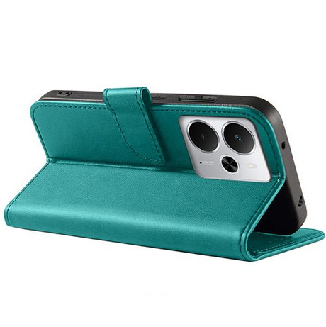 Etui do Realme 14 5G / 14T 5G SKÓRZANE SKIN + 2x SZKŁO HARTOWANE 9H