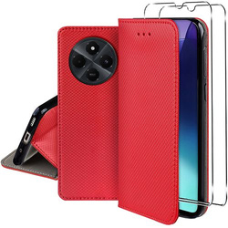 Etui do Xiaomi Redmi 14C SMART MAGNET CASE + 2X SZKŁO HARTOWANE