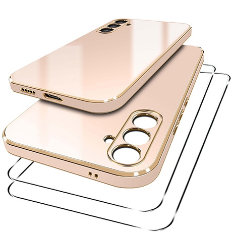 Etui do Samsung Galaxy S25 FE LUXURY CASE + 2x SZKŁO HARTOWANE