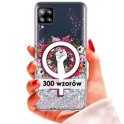 Etui do Samsung Galaxy A42 5G brokatowe wzory CASE + SZKŁO