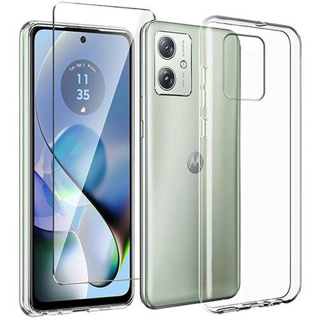 Etui SLIM CASE do Motorola Moto G54 5G + SZKŁO HARTOWANE