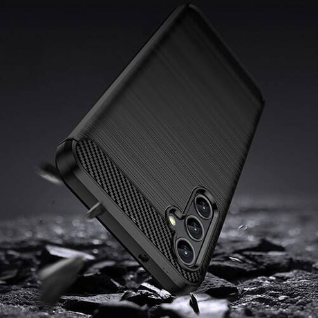 Etui do Samsung Galaxy A55 5G KARBON CASE pancerne + SZKŁO