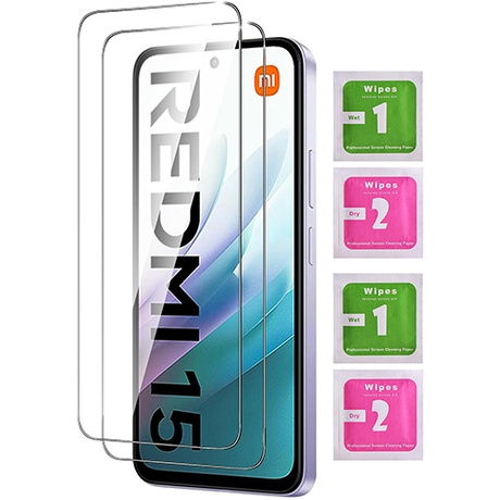 Etui SLIM CASE do Xiaomi Redmi 15 4G / 5G + 2x SZKŁO SZYBKA 9H