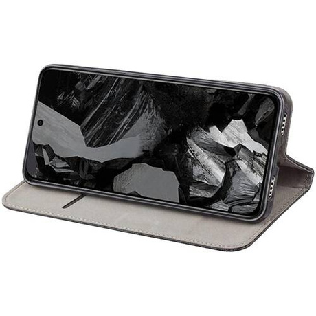 Etui do Google Pixel 8a SMART MAGNET CASE + SZKŁO HARTOWANE