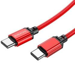 BOROFONE KABEL USB-C TYPE-C PD 60W QUICK CHARGE 3A 1M