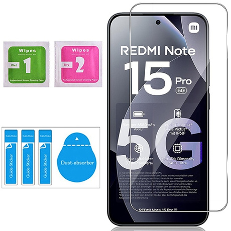 SZKŁO HARTOWANE 9H SZYBKA do Xiaomi Redmi Note 15 Pro 5G