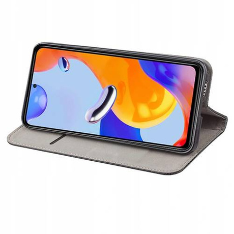 Etui do XIAOMI REDMI NOTE 11 PRO / 5G SMART MAGNET CASE + SZKŁO HARTOWANE