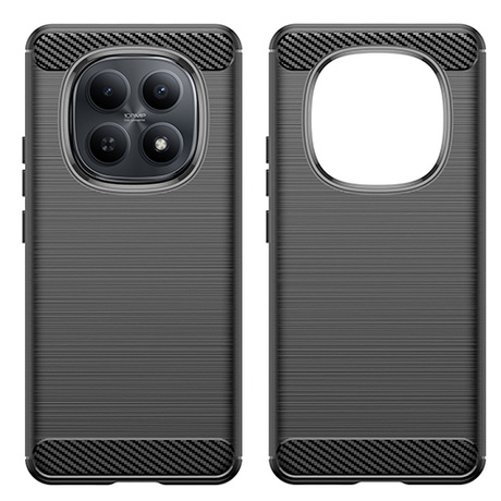 ETUI PANCERNE KARBON do Xiaomi Redmi Note 15 5G + SZKŁO 5D