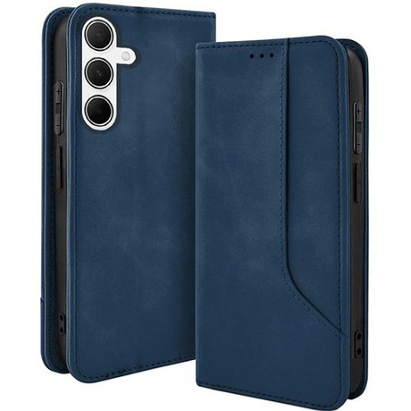Etui do Samsung Galaxy S24 FE Skórzane Magnetyczne + 2x SZKŁO HARTOWANE 9H