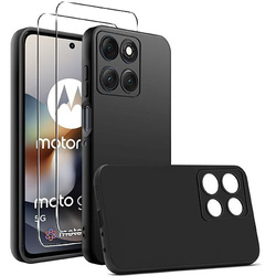 Etui SOFT MATT CASE do Motorola Moto G56 5G + 2X SZKŁO HARTOWANE 9H