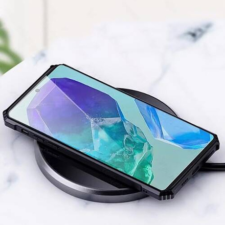 ETUI do Samsung Galaxy S24 FE WZMACNIANE 360° SHOCK CASE + SZKŁO