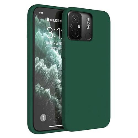 Etui SOFT MATT CASE do Xiaomi Redmi 12C + SZKŁO HARTOWANE