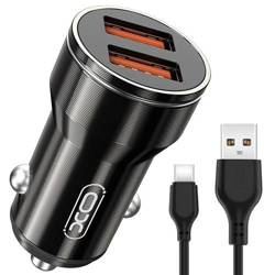 Ładowarka Samochodowa 2XUSB QC USB SZYBKA