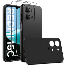 Etui SOFT MATT CASE do Xiaomi Redmi 15C 4G / 5G + 2X SZKŁO HARTOWANE
