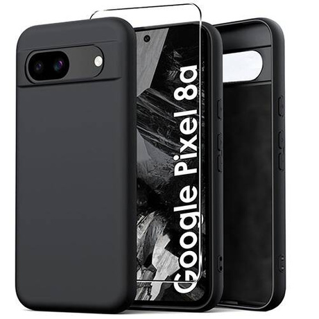 Etui SOFT MATT CASE do Google Pixel 8a + SZKŁO HARTOWANE