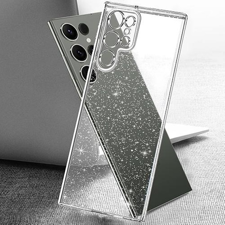 Etui do Samsung Galaxy S24 Ultra BROKAT CASE + SZKŁO HARTOWANE