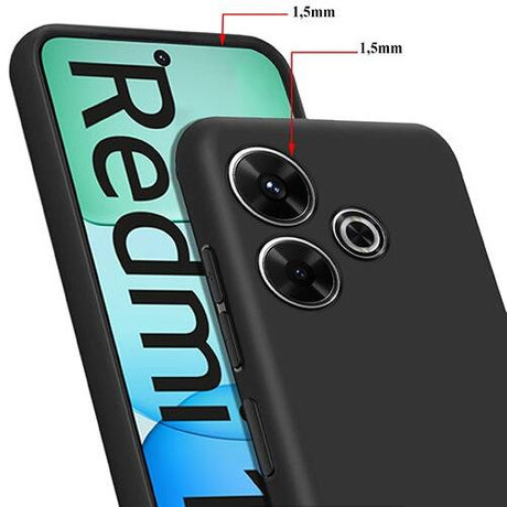 Etui SOFT MATT CASE do Xiaomi Redmi 13 4G + SZKŁO HARTOWANE