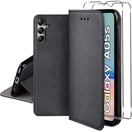 Etui do Samsung Galaxy A05s SMART MAGNET CASE + 2X SZKŁO HARTOWANE