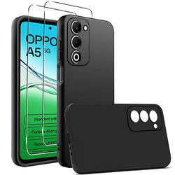 Etui SOFT MATT CASE do Oppo A5 5G + 2X SZKŁO HARTOWANE 9H