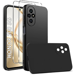 Etui SOFT MATT CASE do Honor 200 5G + 2X SZKŁO HARTOWANE 9H
