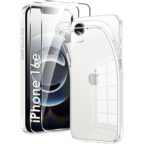 Etui SLIM CASE do iPhone 16e + 2x SZKŁO HARTOWANE