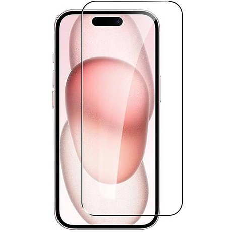 Etui do iPhone 15 Plus WZMACNIANE 360° CLEAR CASE + SZKŁO HARTOWANE