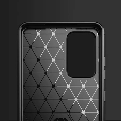 Etui do Samsung Galaxy A52s 5G PANCERNE KARBON CASE + SZKŁO 5D