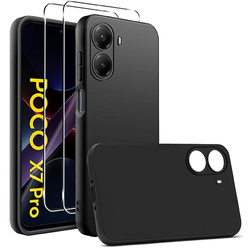 Etui SOFT MATT CASE do Xiaomi Poco X7 Pro 5G + 2X SZKŁO HARTOWANE 9H