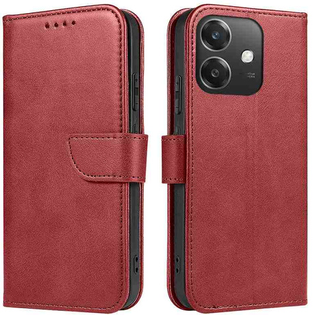 Etui do Oppo A40 | A40m Skórzane Portfel SKIN CASE + 2x SZKŁO ochronne