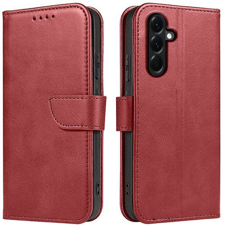 Etui do Samsung Galaxy A56 5G SKÓRZANE SKIN + 2x SZKŁO HARTOWANE 9H