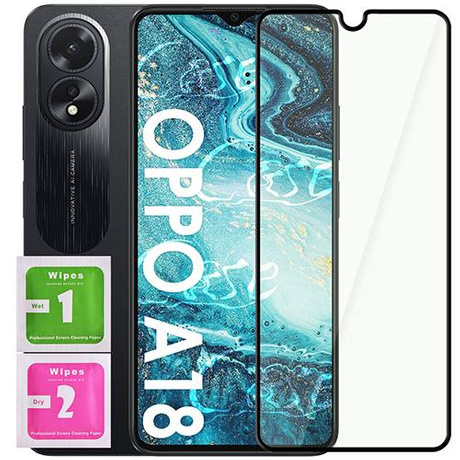 SZKŁO HARTOWANE 5D do Oppo A18 / A38 4G szybka na cały ekran 