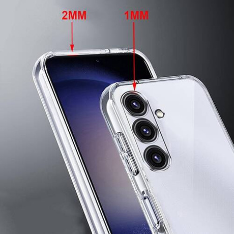 Etui do Samsung Galaxy S25 FE WZMACNIANE 360° CASE + 2X SZKŁO HARTOWANE