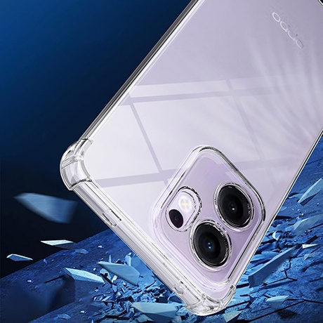 Etui do Oppo Reno 13F 5G / 13 FS 5G ANTI SHOCK CASE + 2x SZKŁO HARTOWANE