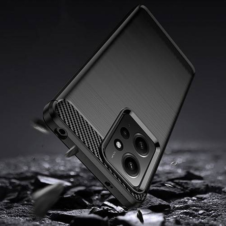 Etui do Xiaomi Redmi Note 12 KARBON CASE pancerne + SZKŁO