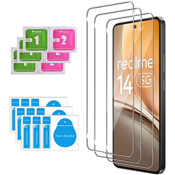 3x SZKŁO HARTOWANE 9H do Realme 14 5G / Realme 14T 5G