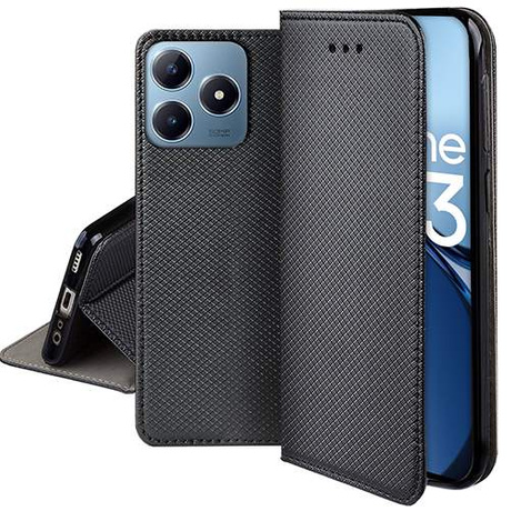 Etui do Realme Note 60 / C63 / C61 SMART MAGNET CASE + SZKŁO HARTOWANE