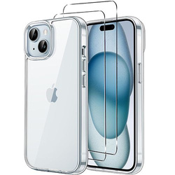 Etui SLIM CASE do iPhone 15 +2x SZKŁO