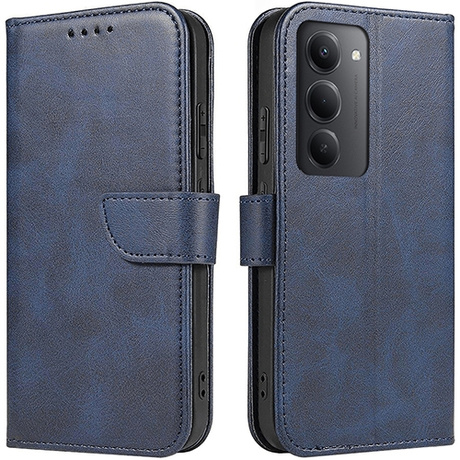Etui do Xiaomi Redmi 15 4G / 5G SKÓRZANE SKIN + 2x SZKŁO HARTOWANE 9H