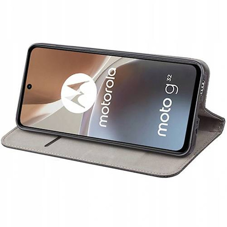 Etui do Motorola Moto G32 SMART MAGNET CASE + SZKŁO HARTOWANE