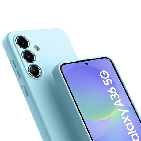 Etui do Samsung Galaxy A36 5G SILICONE CASE + 2x SZKŁO HARTOWANE