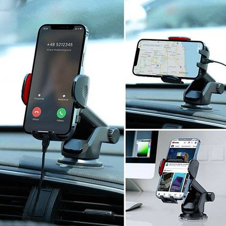 UCHWYT DO SAMOCHODU NA TELEFON SZYBĘ DESKĘ KOKPIT SAMOCHODOWY HOLDER MOCNY