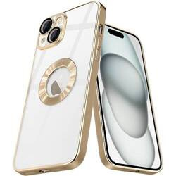 Etui do iPhone 15 Plus Silicone Clear ochrona aparatu  + SZKŁO HARTOWANE