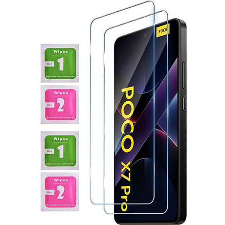 Etui do Xiaomi Poco X7 Pro 5G SMART MAGNET CASE + 2X SZKŁO HARTOWANE