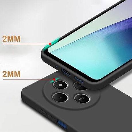 Etui do Xiaomi Redmi 14C SILICONE CASE + SZKŁO