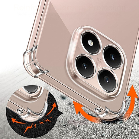 Etui do Xiaomi 15T ANTI SHOCK CASE + 2x SZKŁO HARTOWANE