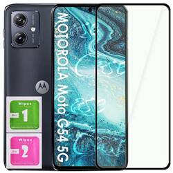 SZKŁO HARTOWANE 5D do Motorola Moto G54 5G szybka na cały ekran