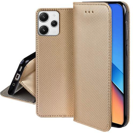 Etui do Xiaomi Redmi 12 4G SMART MAGNET CASE + SZKŁO HARTOWANE