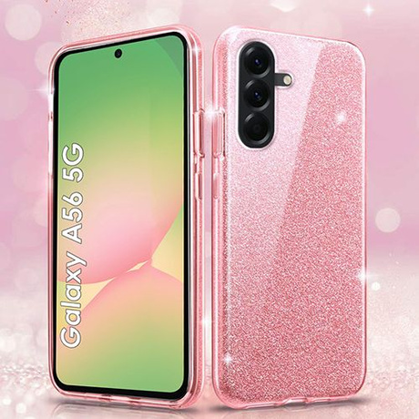 Etui BLING BROKAT CASE do Samsung Galaxy A56 5G + SZKŁO HARTOWANE